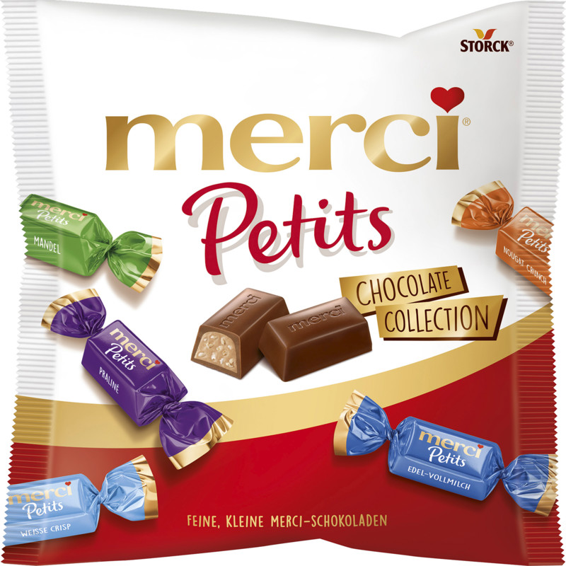 Een afbeelding van Merci Petits chocolate collection