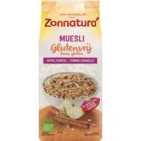 Afbeelding van Zonnatura Muesli appel kaneel glutenvrij