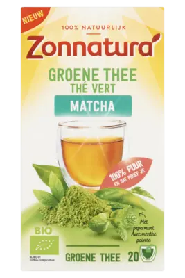 pdp-image-Zonnatura Groene thee Matcha Pepermunt