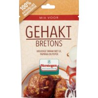 Een afbeelding van Verstegen Kruidenmix voor gehakt bretons