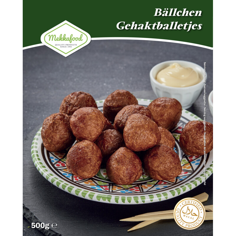 Een afbeelding van Mekkafood Gehaktballetjes