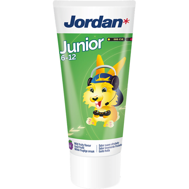 Een afbeelding van Jordan Tandpasta Junior 6-12 jaar