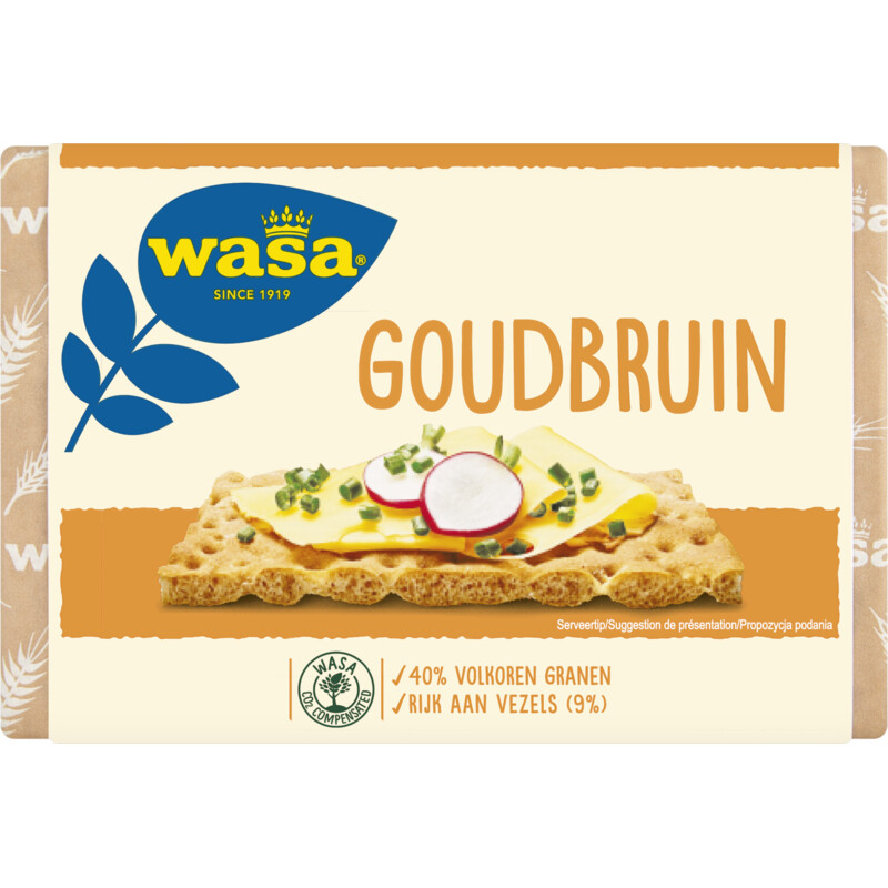 Een afbeelding van Wasa Goudbruin
