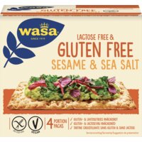 Een afbeelding van Wasa Sesame & sea salt glutenvrij
