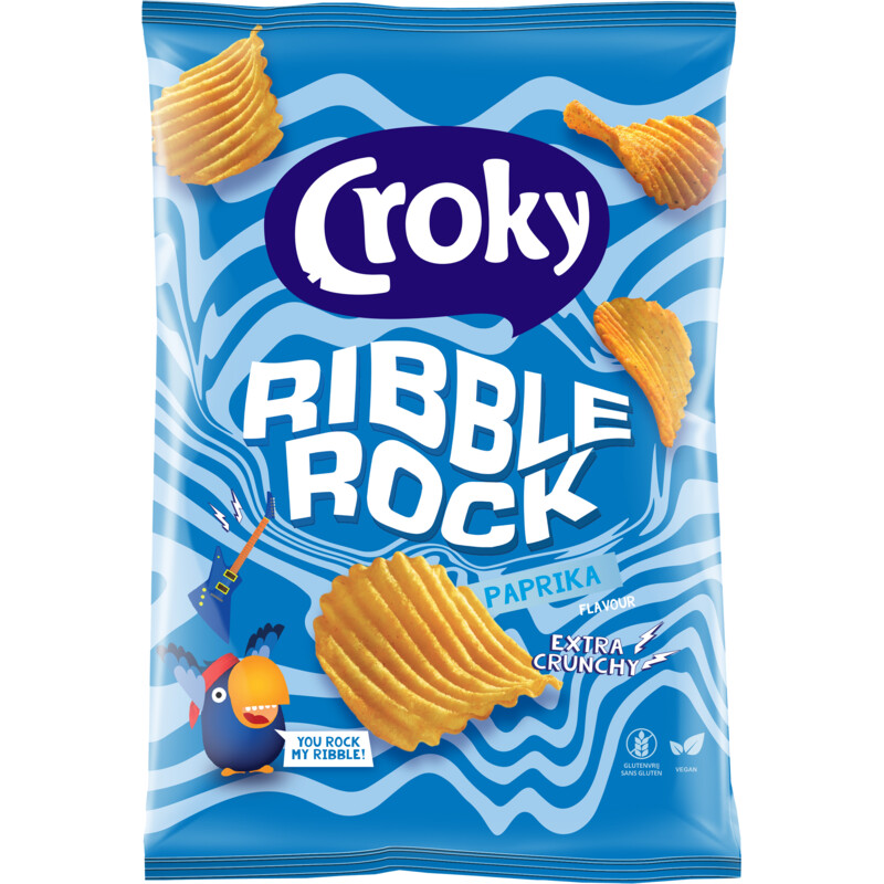 Een afbeelding van Croky Ribble Rock Paprika