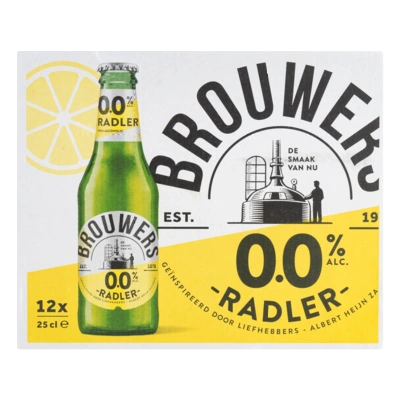 pdp-image-Brouwers Radler 0% fles 12x25cl