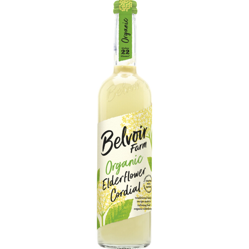 Een afbeelding van Belvoir Elderflower cordial bio