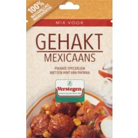 Een afbeelding van Verstegen Kruidenmix voor gehakt Mexico