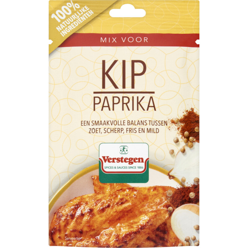 Een afbeelding van Verstegen Kruidenmix voor kip met paprika