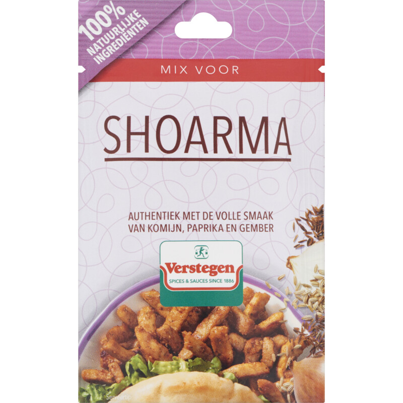 Een afbeelding van Verstegen Kruidenmix voor shoarma