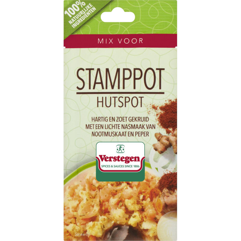 Een afbeelding van Verstegen Kruidenmix voor stamppot hutspot