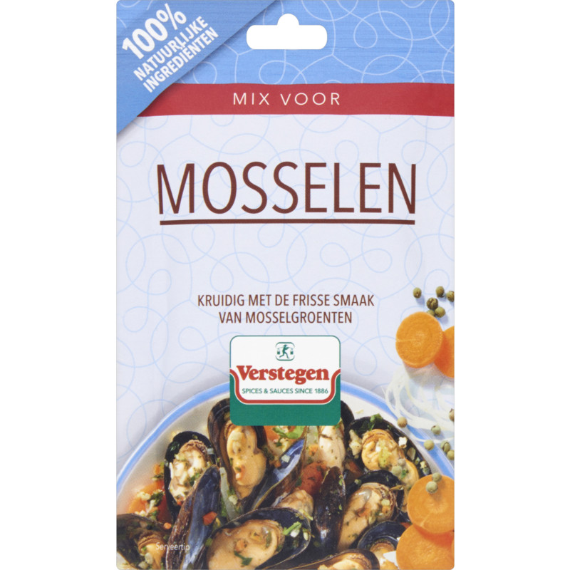 Een afbeelding van Verstegen Kruidenmix voor mosselen