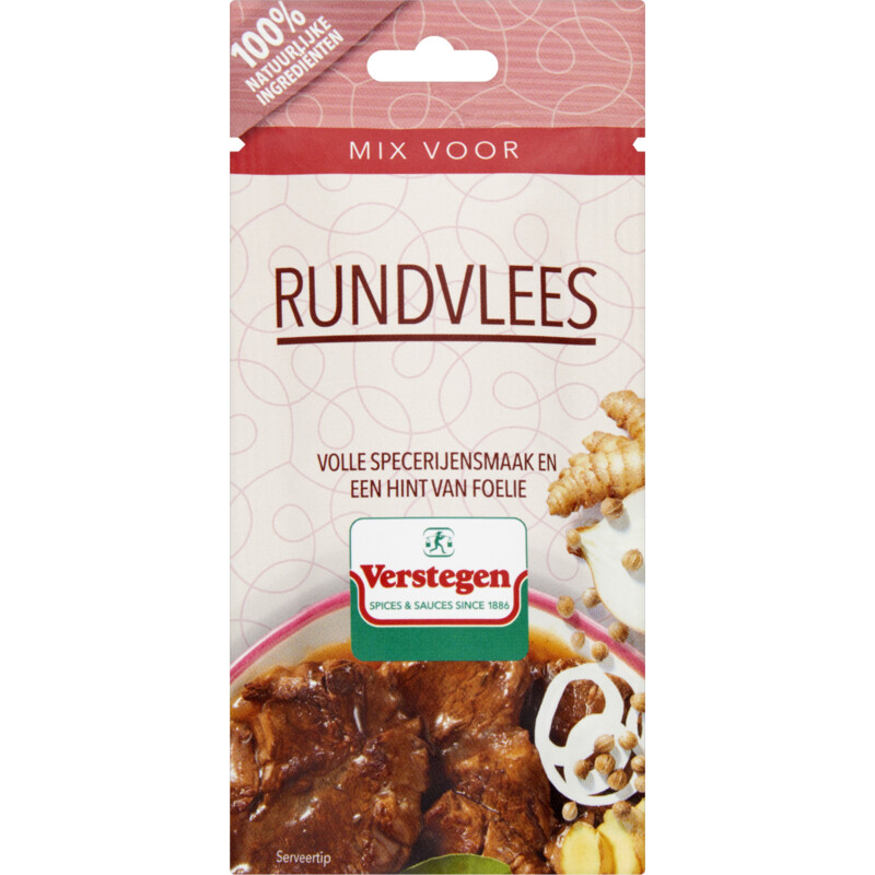 Een afbeelding van Verstegen Kruidenmix voor rundvlees