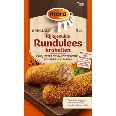 pdp-image-Mora Specials rijkgevulde rundvlees kroketten