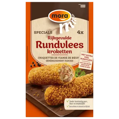 pdp-image-Mora Specials rijkgevulde rundvlees kroketten