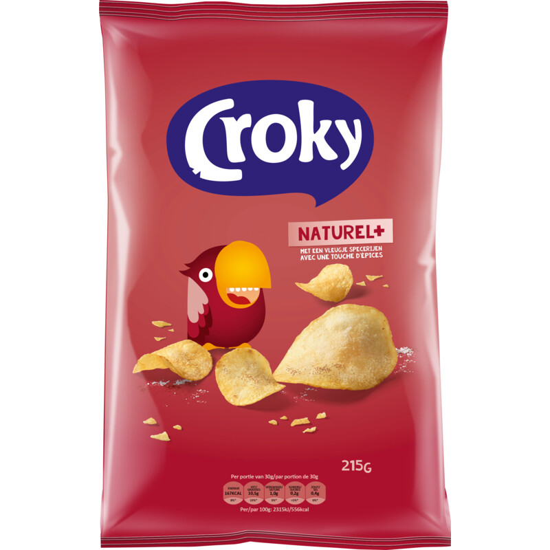 Croky chips naturel+ reserveren | Albert Heijn