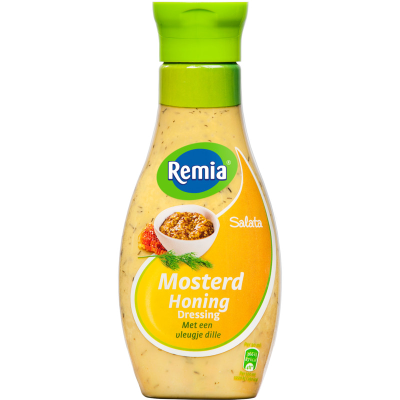 Elementair alcohol Redelijk Remia Salata mosterd honing dressing bestellen | Albert Heijn