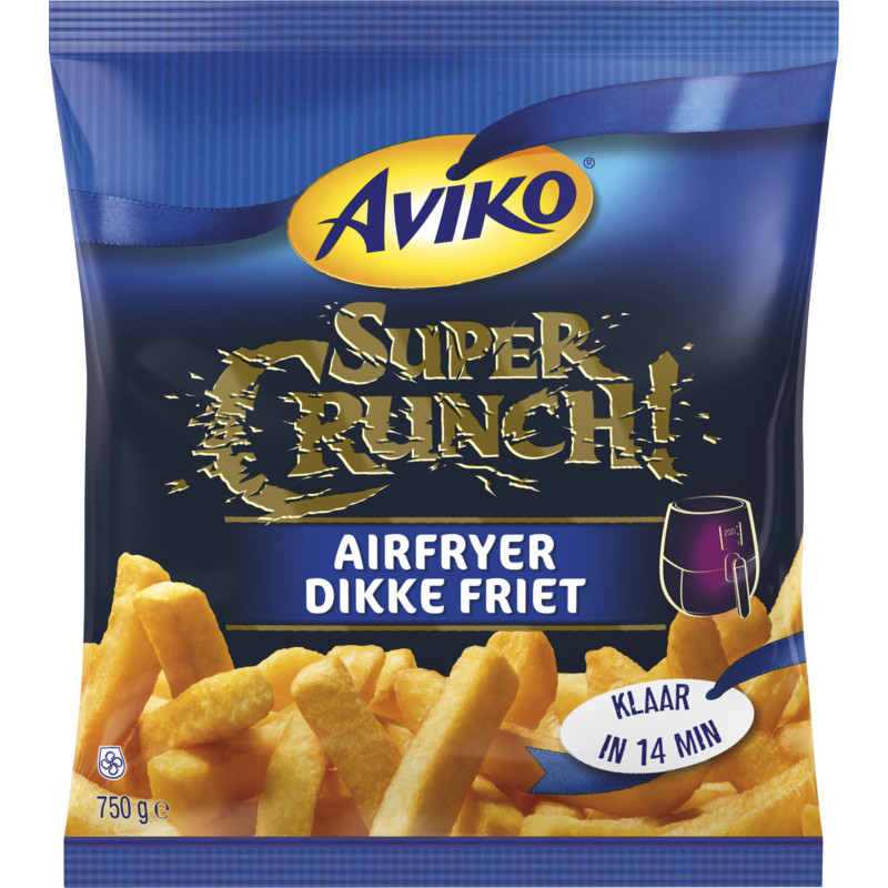 Een afbeelding van Aviko SuperCrunch airfryer dikke friet