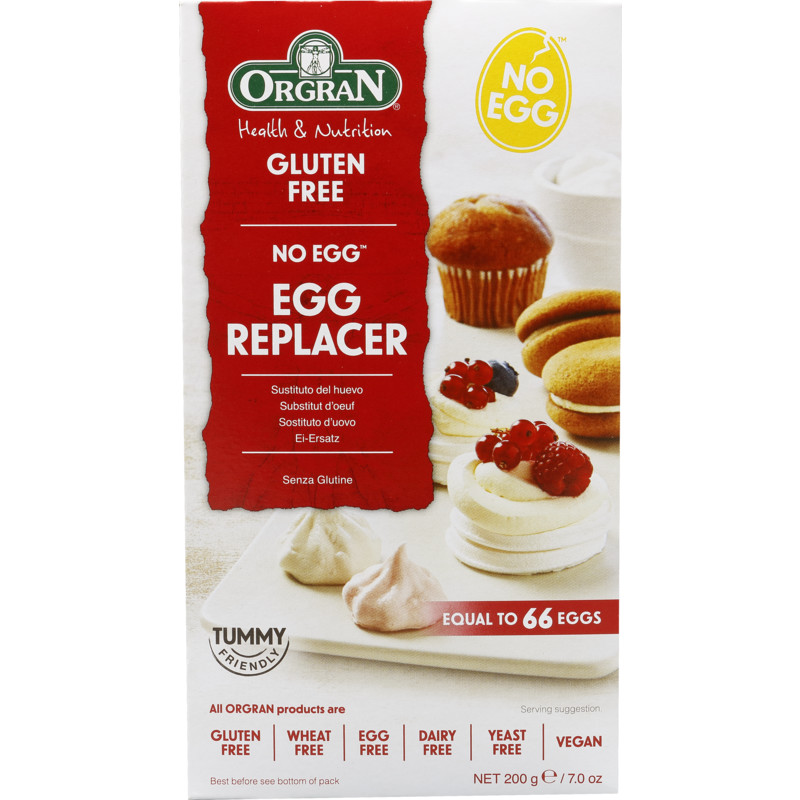 Een afbeelding van Orgran No Egg, egg replacer for baking