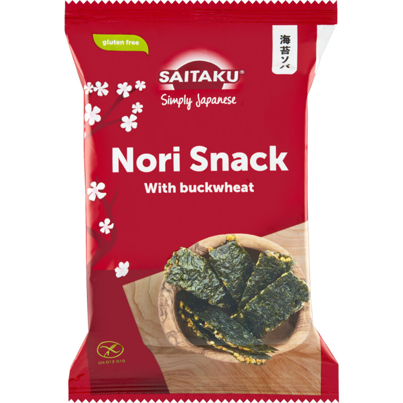 Een afbeelding van Saitaku Nori snack with buckwheat