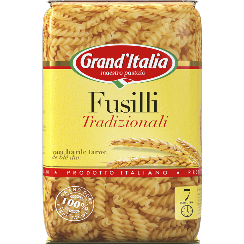 Een afbeelding van Grand' Italia Fusilli tradizionali