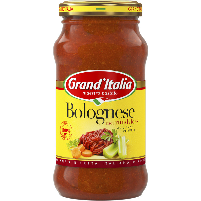 Een afbeelding van Grand' Italia Bolognese saus