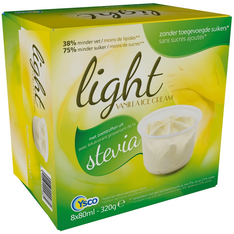 Vanilla light met stevia | Heijn