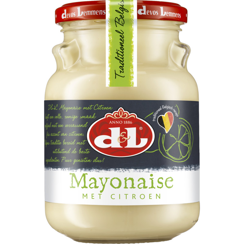 Een afbeelding van D&L Mayonaise met citroen