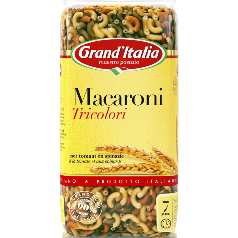 Een afbeelding van Grand' Italia Macaroni tricolori