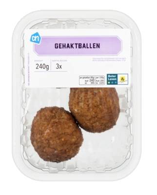 pdp-image-AH Gehaktballen 3 stuks