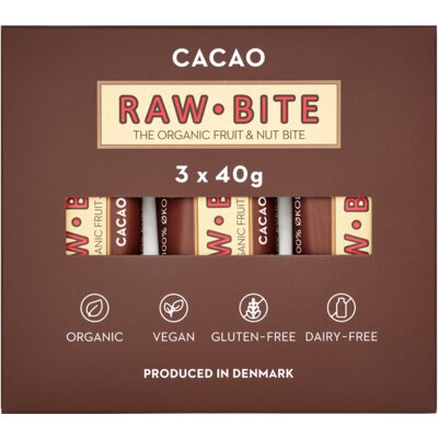 pdp-image-Rawbite Organic Fruit & Nut bar with cacao
