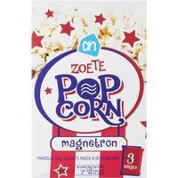 Een afbeelding van AH Magnetron popcorn zoet