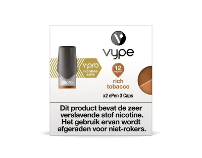 pdp-image-Vype E-pen 3: capsules tobacco 12mg