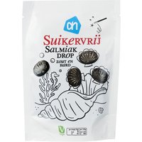 Een afbeelding van AH Salmiakdrop zout & hard suikervrij