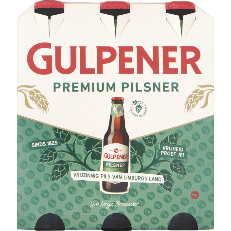 Een afbeelding van Gulpener Premium pilsener 6-pack