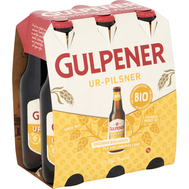 Een afbeelding van Gulpener Biologische pilsner 6-pack