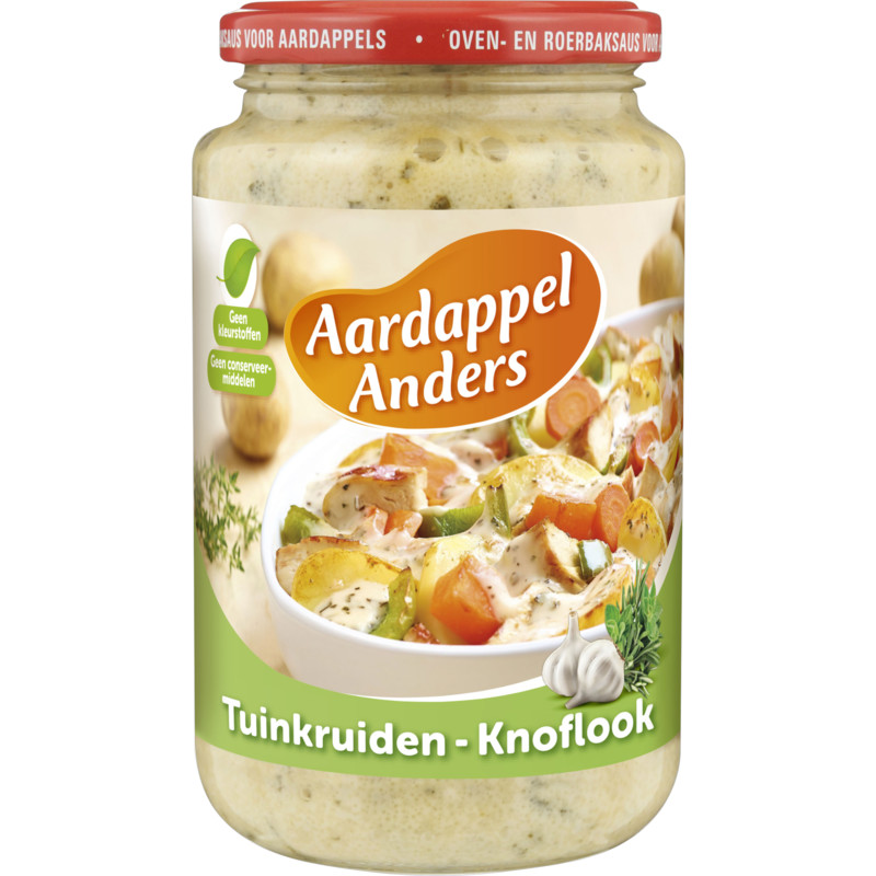 Een afbeelding van Aardappel Anders Tuinkruiden-knoflook