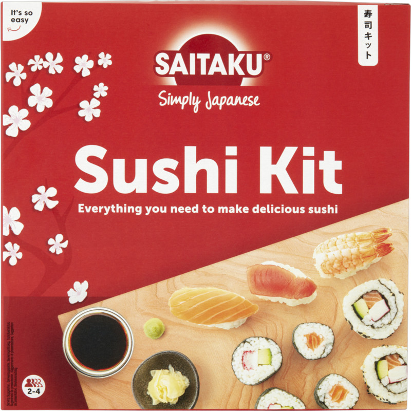 Agressief backup Regulatie Saitaku Sushi kit bestellen | Albert Heijn