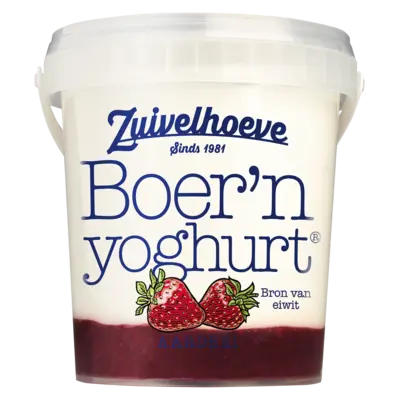 pdp-image-Zuivelhoeve Boer'n yoghurt aardbei 800gr