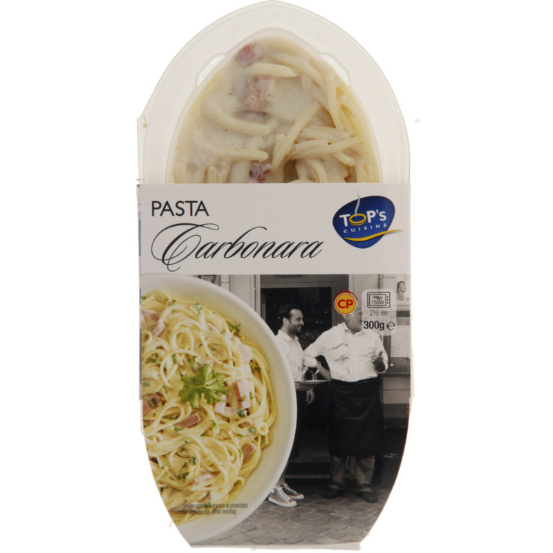 Een afbeelding van Top's cuisine Pasta carbonara