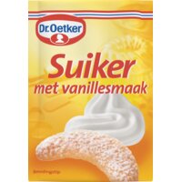 Vanille suiker met vanillesmaak