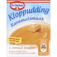 Kloppudding karamelsmaak