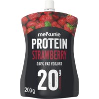 Een afbeelding van Melkunie Protein yoghurt strawberry