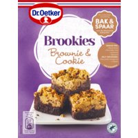 Een afbeelding van Dr. Oetker Brookies brownie & cookie