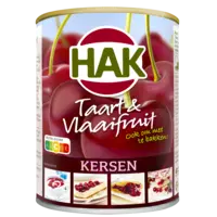Hak Taart & vlaaifruit kersen