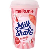 Een afbeelding van Melkunie Milkshake aardbei