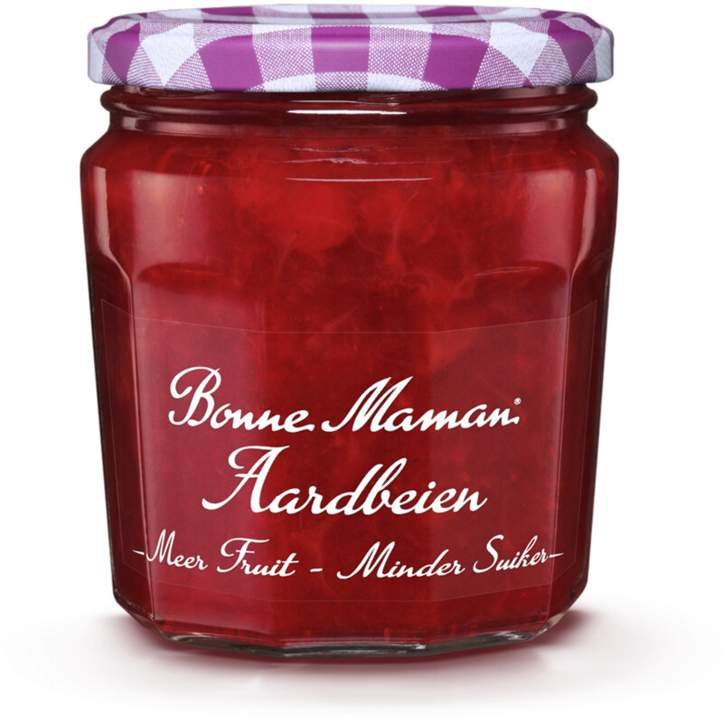Een afbeelding van Bonne Maman Aardbeien meer fruit minder suiker