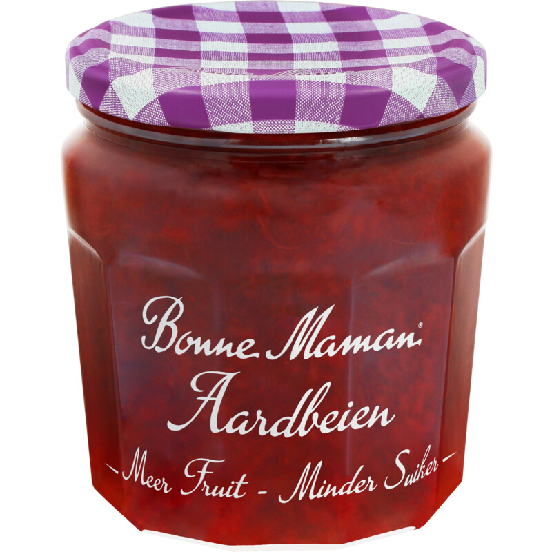 Een afbeelding van Bonne Maman Aardbeien meer fruit minder suiker