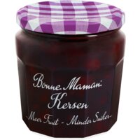 Een afbeelding van Bonne Maman Kersen meer fruit minder suiker