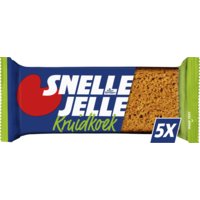 Een afbeelding van Snelle Jelle Kruidkoek naturel 5-pack